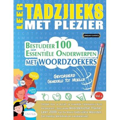 LEER TADZJIEKS MET PLEZIER - GEVORDERD, Taschenbuch von Linguas Classics, Linguas Classics