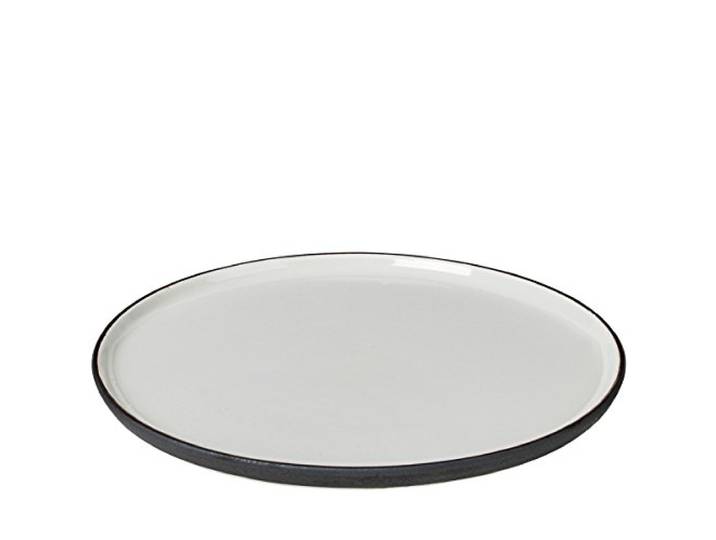 Broste Copenhagen Assiette à dessert en faïence Marron/blanc 14531561