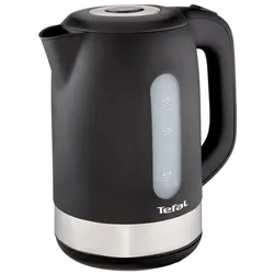 Tefal KO 3308 Wasserkocher 1,7 Liter Schwarz / Edelstahl