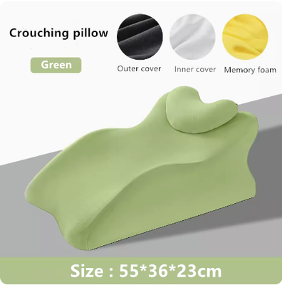 StayWell Multifunctional Prone Position Lie Pillow Cushion, Ultimate Lie On The Bed Sleeping Pillow Lie Artifact For Comfortable upgrade Green