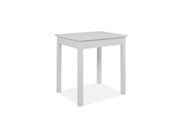 Mid.you Esstisch, Weiss, Holzwerkstoff, rechteckig, 67x76x90 cm, Esszimmer, Esstische, Esstische