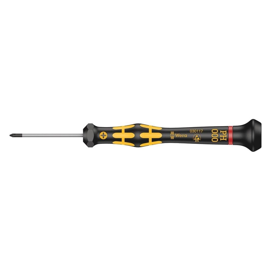 Wera Kraftform Micro ESD Big Pack 1 (5-Lobe (Pentalobe), Innensechskant, Phillipps-Kreuzschlitz (PH), Schlitz, TX, TX Plus) (05134019001)