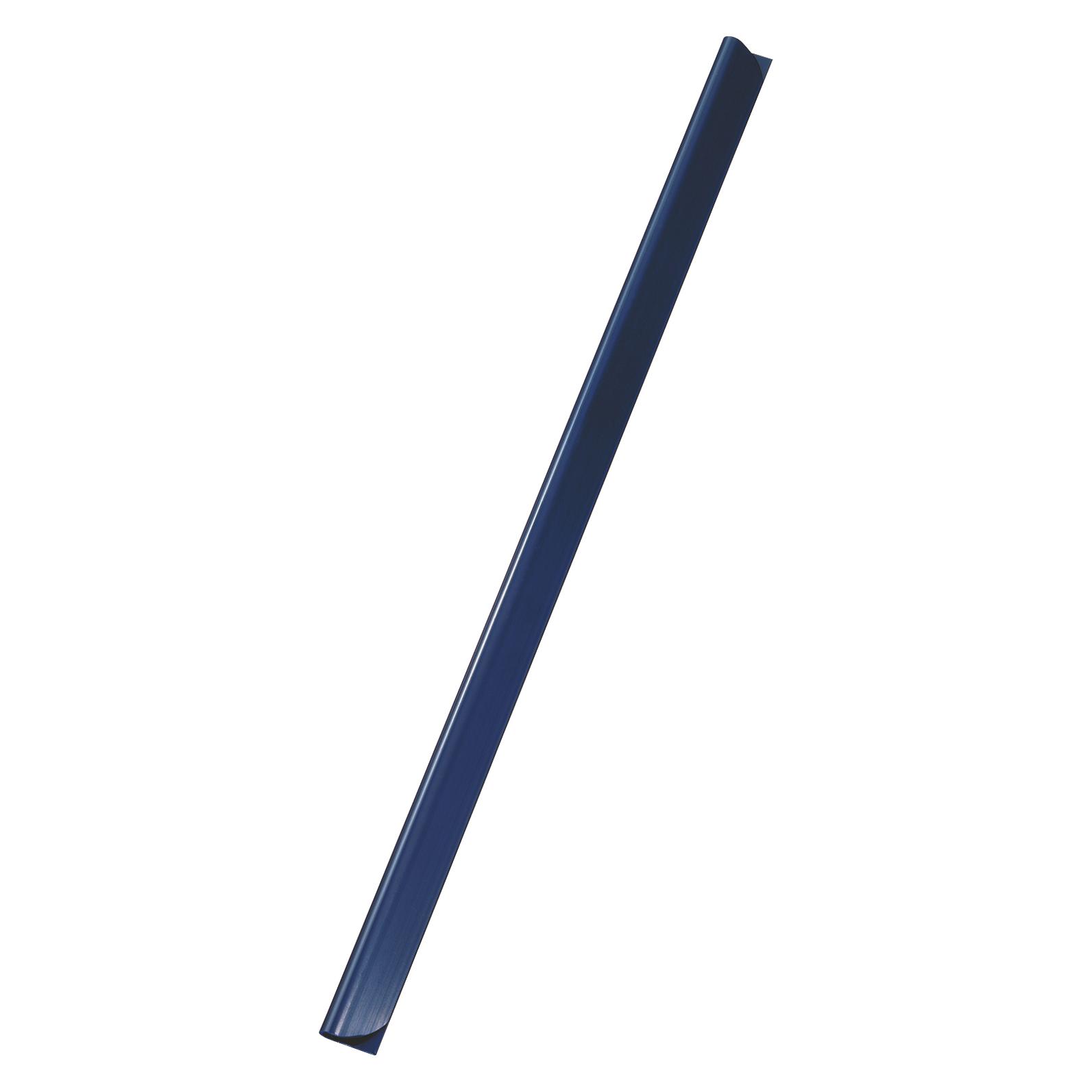 Leitz Klemmschiene, DIN A4, Füllhöhe: 3 mm, blau aus Kunststoff, Fassungsvermögen: 30 Blatt (A4) (21772)