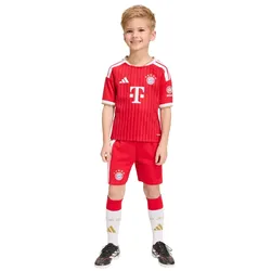 FC Bayern München Home Mini Kit 26/27, Mini Heimausrüstung mit Climacool für junge Fans - rot / 92