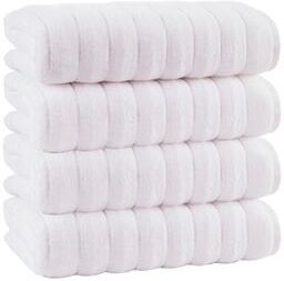 Depera Home Vague Turkish Cotton 4 pcs Bath Towels - 28'x54' Bath Towels