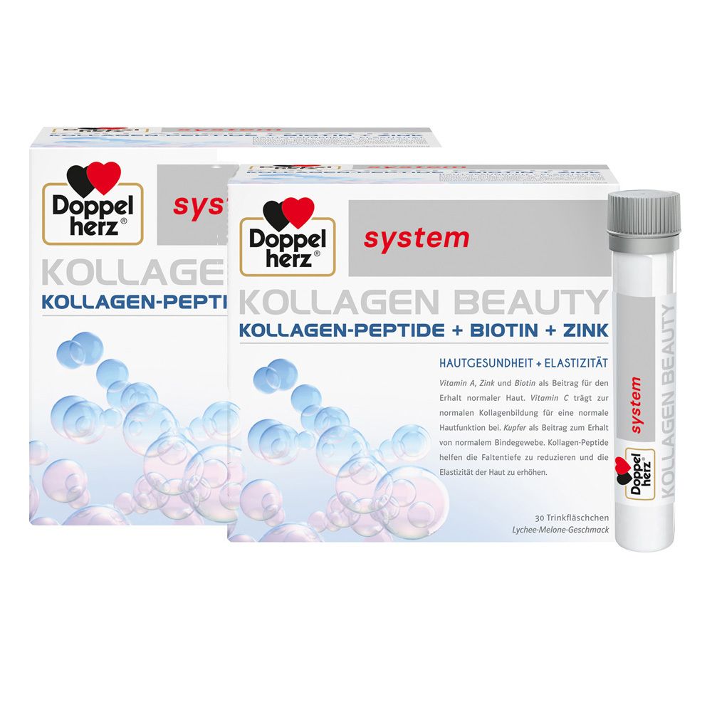 Doppelherz system Kollagen Beauty Set 2x30 St Trinkampullen