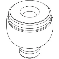 KWC Aquarotter Verschraubungsmutter, mit O-Ringen, 2000105562, 2000105562 2000105562
