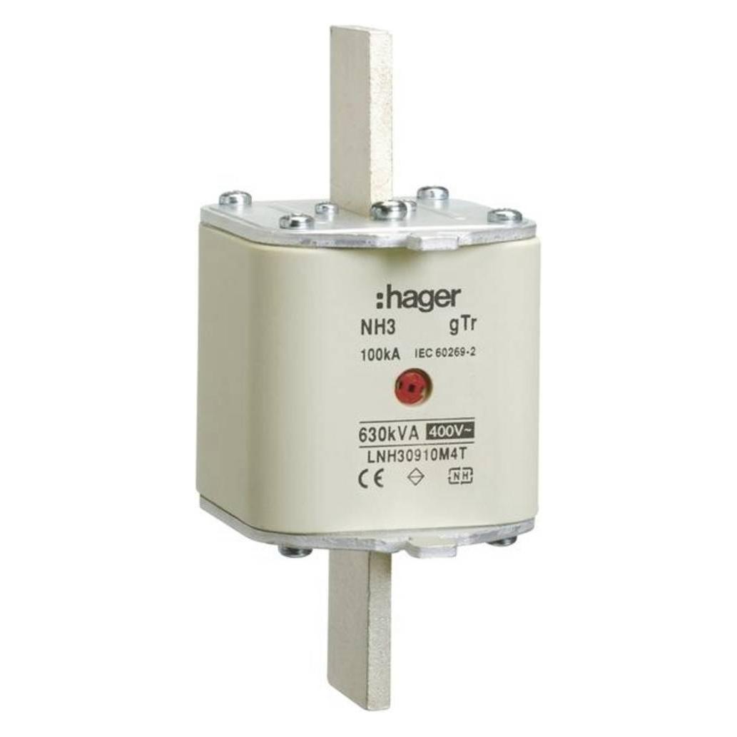 Hager HAG LNH30910M4T Sicherung NH3 gTr 400V 910A (910 A) (LNH30910M4T)
