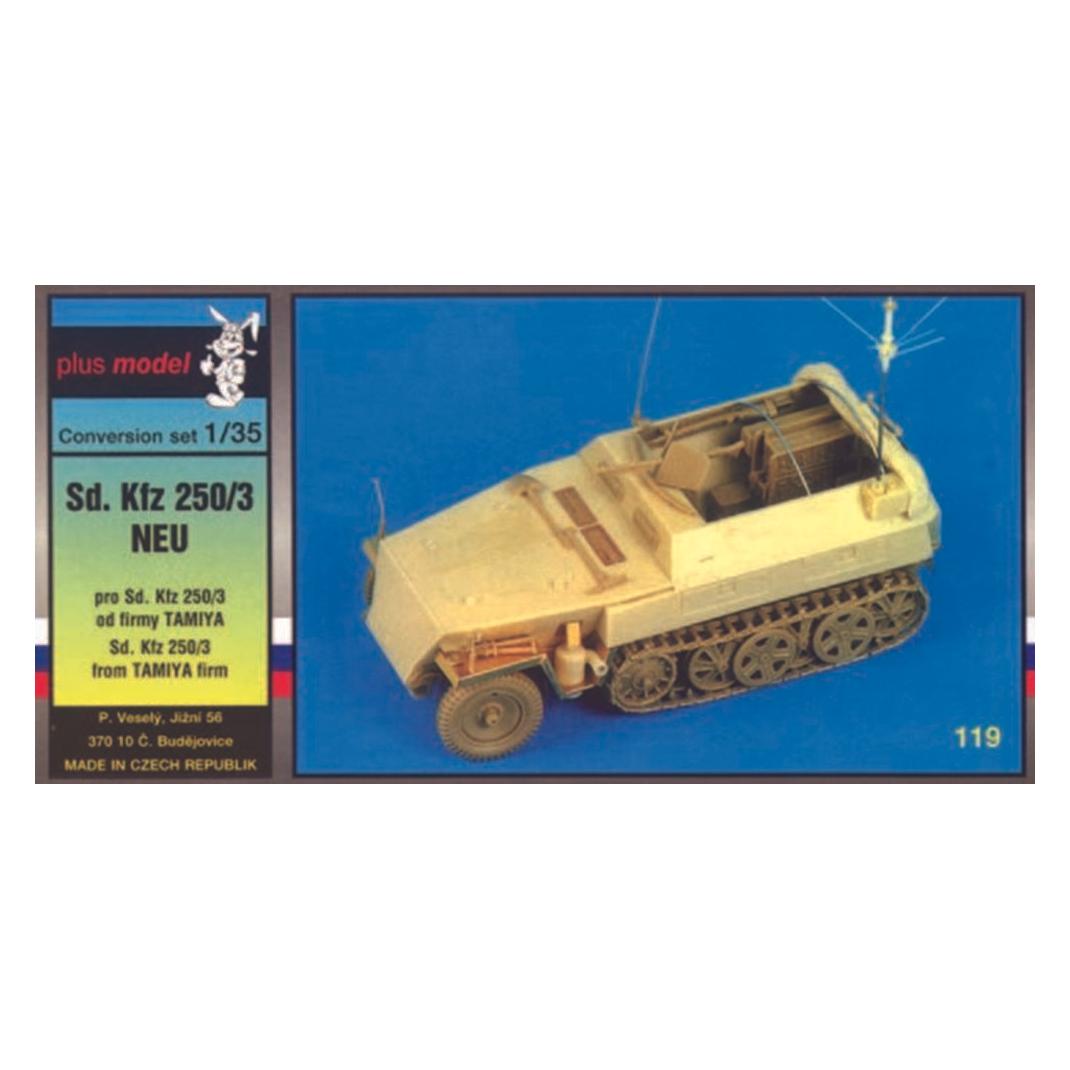 Plus Model Sd.Kfz 250/3 Umbausatz für Tamiya Bausatz (23800174)