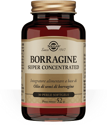 Solgar Borragine Super Concentrated Integratore Olio di Borragine 30 Perle
