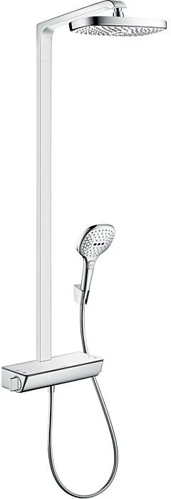 Hansgrohe Raindance Select 300 Showerpipe 27282000 E300, chrom, 2jet, EcoSmart 9L, Brausearm 38 cm