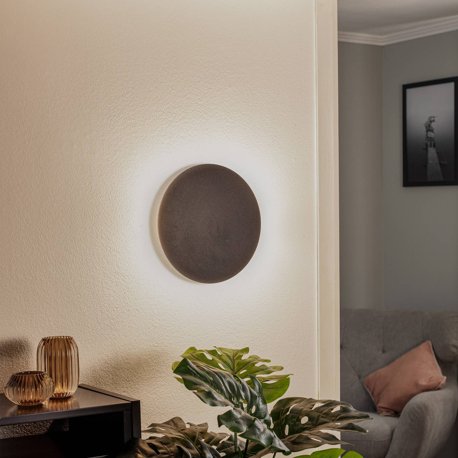 Wandlampe Form 2 EMIBIG LIGHTING, dimmbar, schwarz, für Wohn- / Esszimmer, Metall, Modern, Wandleuchte, Wandlampe Innen