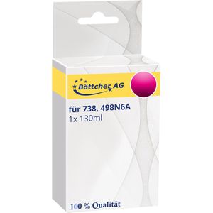 kompatibel für HP 738, 498N6A, 130ml, magenta