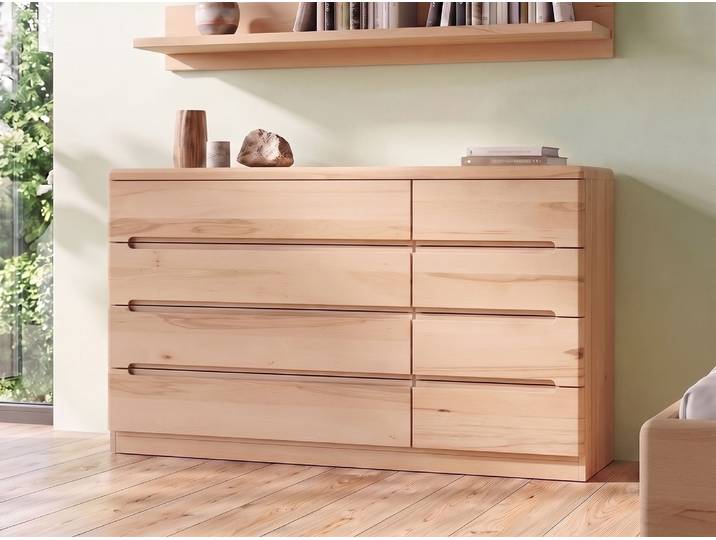 Kommode Kernbuche „Marlon“ 150 cm Massivholz Buche