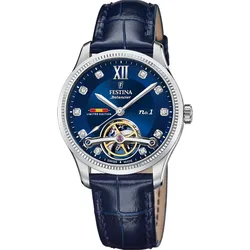 Festina Automatik Damen Swiss Made F0120/2 - blau - 34.0mm