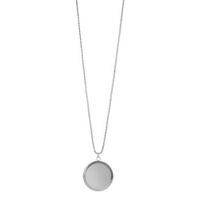 Kette ohne Anhänger ADELIA´S "Halskette mit Anhänger – aus Edelstahl", silber, Halsketten, Damen, 42cm, Edelstahl, Perfekt zum Verschenken an besondere Menschen