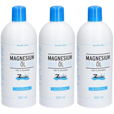 Magnesiumöl 100% Zechstein x3 3x500 ml Flüssigkeit