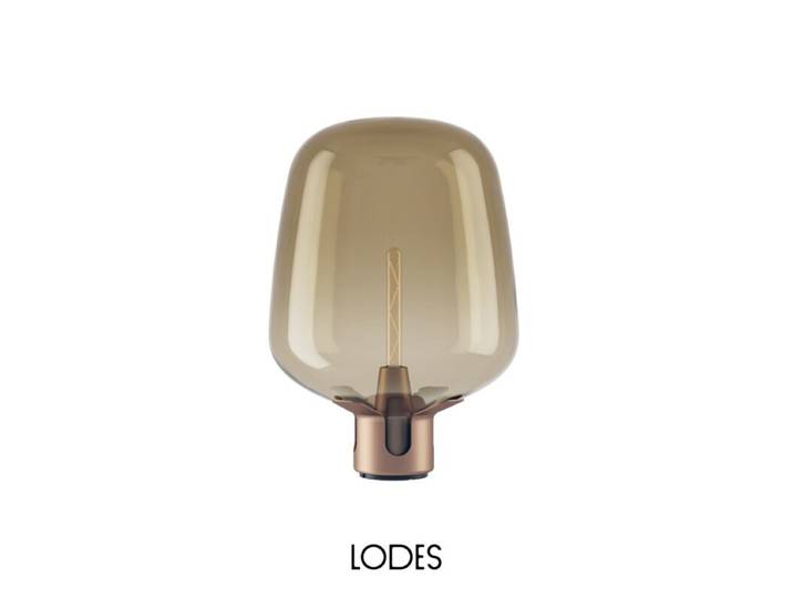 Lodes Tischleuchte Flar - Honey , Terra , Large Design, Skandina