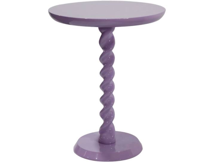 Beistelltisch Nanna lila MDF B 40 H 50 cm