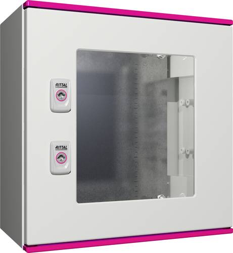 Rittal AX 1448.000 Schaltschrank 400 x 400 x 200 Polyester, Stahlblech, Polycarbonat Lichtgrau 1 St.