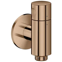 Hansgrohe Wandanschluss Stop AXOR One mit Absperrventil polished red gold, 48781300 48781300