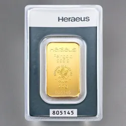 Goldbarren 20g "Kinebar" HERAEUS