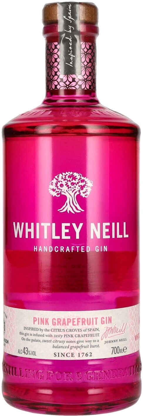 Whitley Neill Gin Whitley Neill PINK GRAPEFRUIT GIN 43% Vol. 0,7l