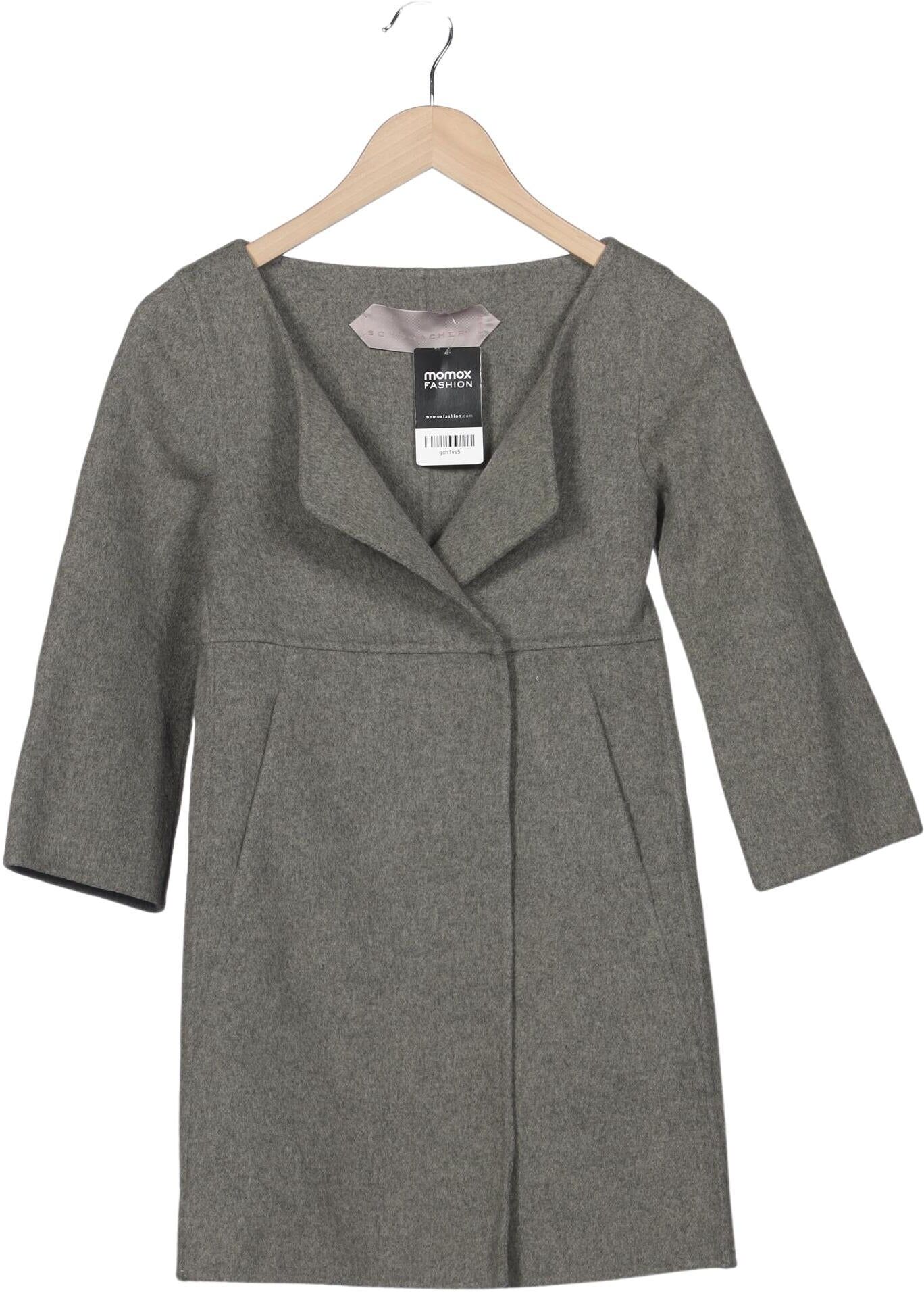 Dorothee Schumacher Damen Mantel, Grau, Gr. XS, Wolle - Second Hand