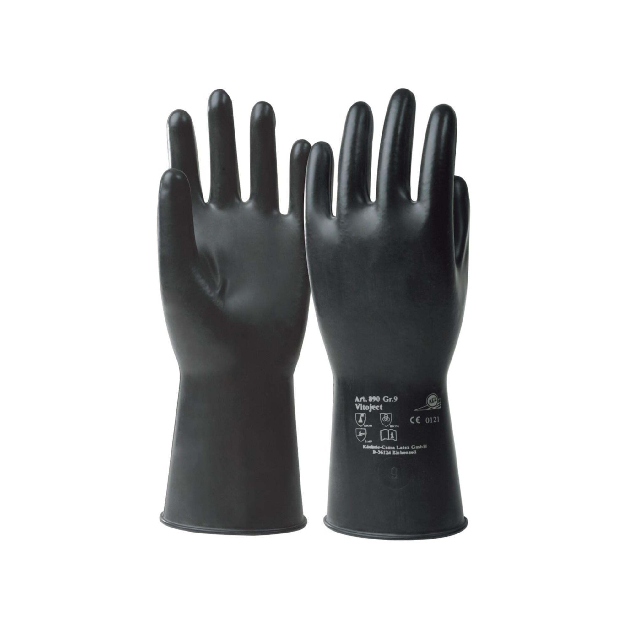 KCL Chemikalienschutz-Handschuh-Paar Vitoject 890, Größe 11 ; Honeywell (890/11)