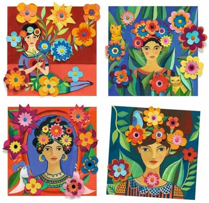 Inspired By Frida Kahlo : Coyoacán - Djeco