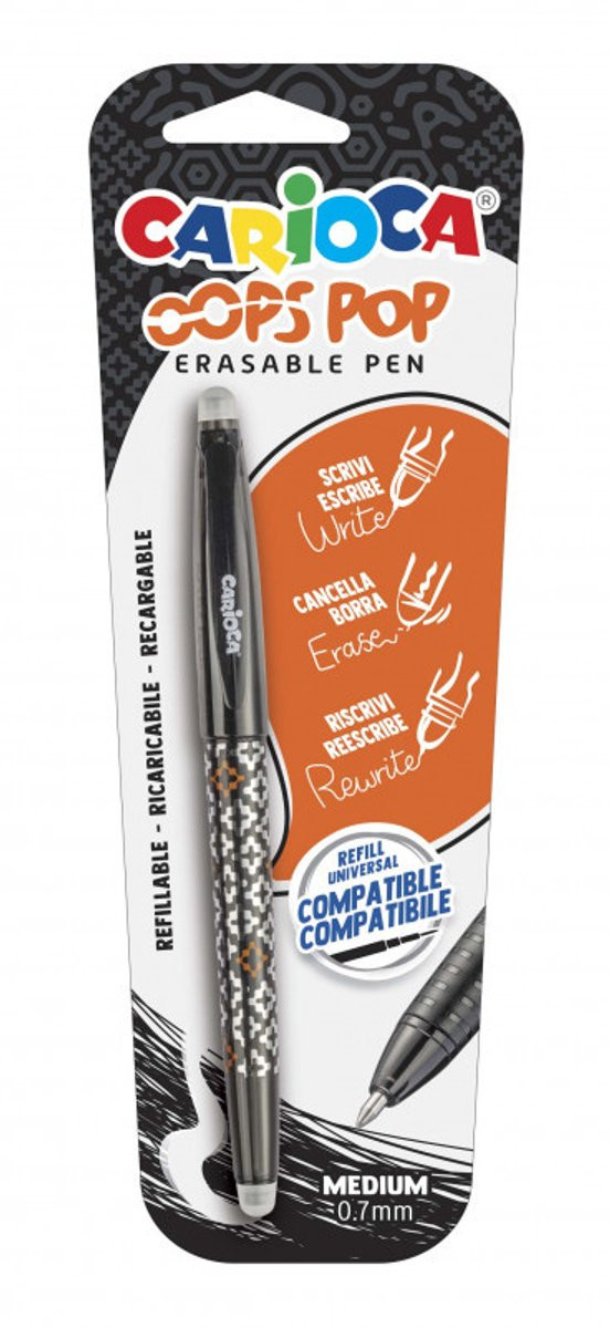 Carioca 41044/01 Afgetopte gelpen Zwart