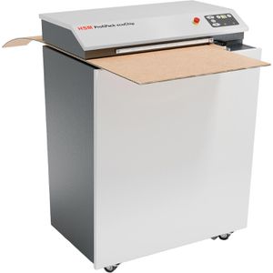 HSM Papierpolstermaschine ecoChip mit Adaptionssatz, 10m/min, mit Rollen, automatisch