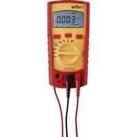Digitales Multimeter 45218, bis 600 V AC, CAT IV, Messgerät rot/gelb