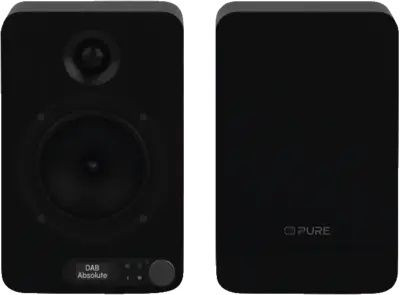 Pure Classic Active Stereosysteem 80W RMS Zwart