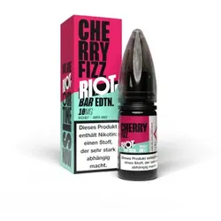Cherry Fizz BAR EDTN NicSalt Liquid by Riot Squad 10ml / 20mg