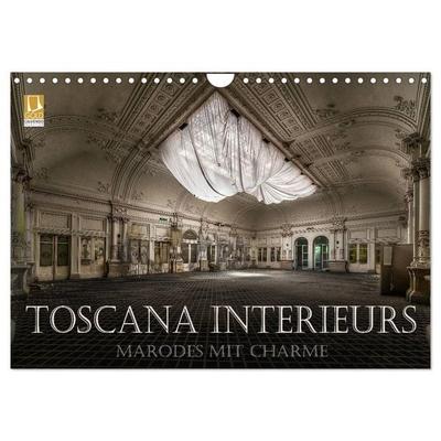Toscana Interieurs - Marodes mit Charme (Wandkalender 2026 DIN A4 quer), CALVENDO Monatskalender