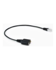 Equip Telefonkabel RJ9 auf 2x 3.5mm Klinke für Headset 25cm 0,25 m (147944)