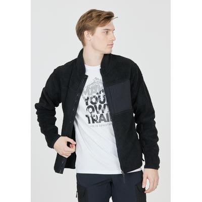 Fleecejacke WHISTLER "Bear", Herren, Gr. XXL, schwarz, 100% Polyester, unifarben, normal, ohne Ausschnitt, Jacken Fleecejacke, aus atmungsaktivem Material