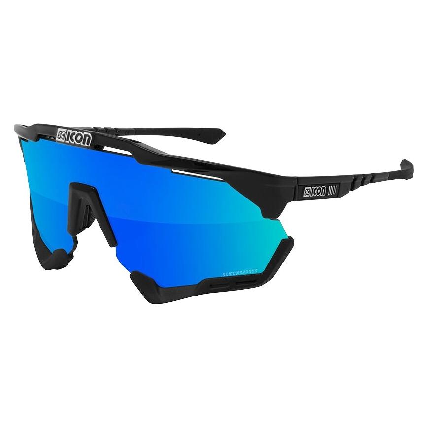 Scicon aeroshade xl scnpp verre multi-reflet bleues (Black, Noir, Blau) (EY25030201)