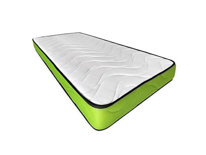 Dreaming Online - Viskoelastische Matratze Jugend Viscopeque wendbar (Winter/Sommer), Sehr atmungsaktiv, grün, 105 x 180 cm