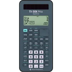 TI, Taschenrechner, TI-30X Prio MathPrintT (Batteriebetrieb, Solarenergie)