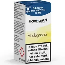 FlavourArt Madagascar Liquid 10ml / 9mg
