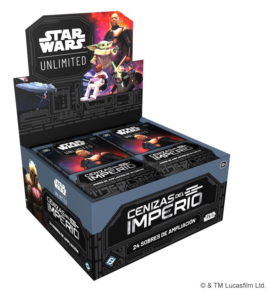 Asmodee FFG Star Wars Unlimited verzamelkaartspel Ashen of the Empire 24 sleeves