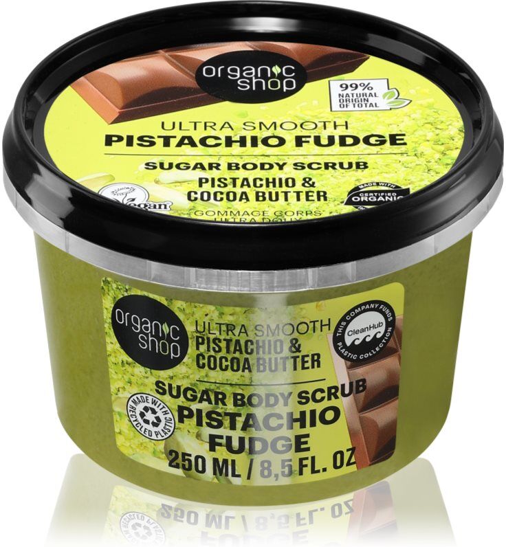 Organic Shop Pistachio Fudge gentle body scrub 250 ml