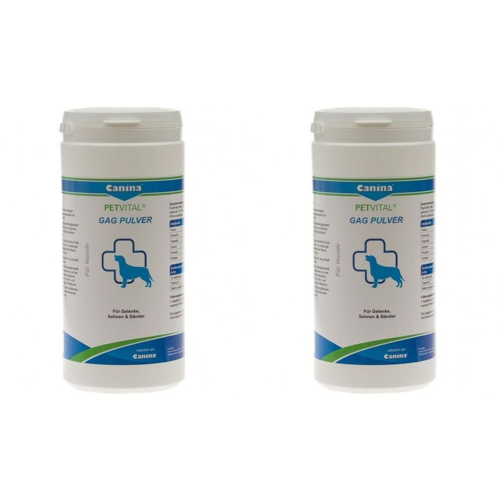 Petvital GAG Pulver f.Hunde 2x 2x100 g