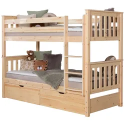 Etagenbett Holz Sammy ca. 90x200 cm