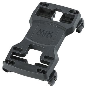 Basil Gepäckträger-Adapter MIK Carrier Platte, für MIK-Adapterplatte, 100 - 170 mm Gepäckträgerbreite