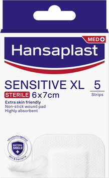 Hansaplast Pensos Hipoalergénico para Pele Sensível 5 un