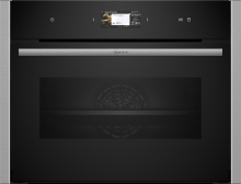 Neff C24FS31N0 Kompakt-Dampfbackofen 45cm Edelstahl TFT-TouchDisplay HomeConnect 22Heizarten