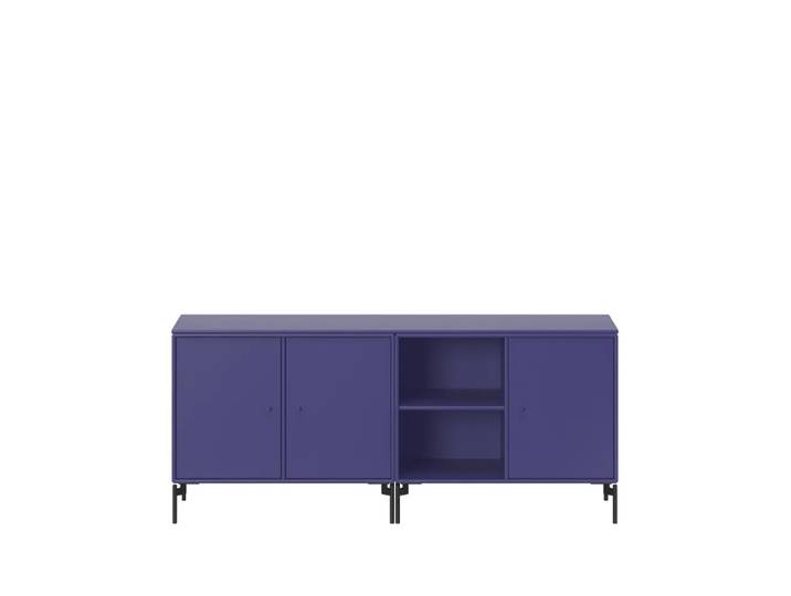 Montana Buffet Save monarch 135, pieds laqués noirs